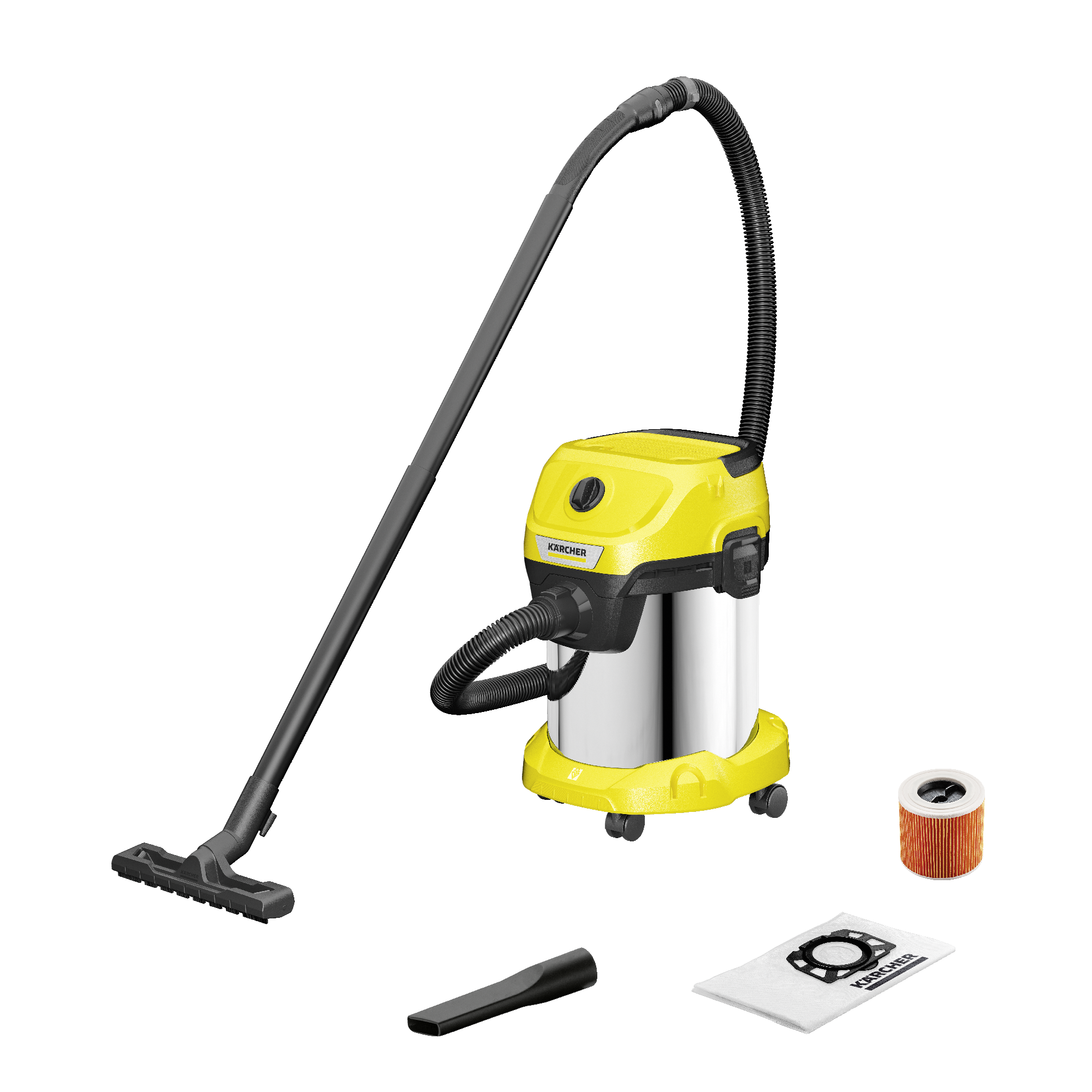 WD 3 S V-17/4/20 (YSY) Пылесос вл/сух уборки Karcher 1.628-135