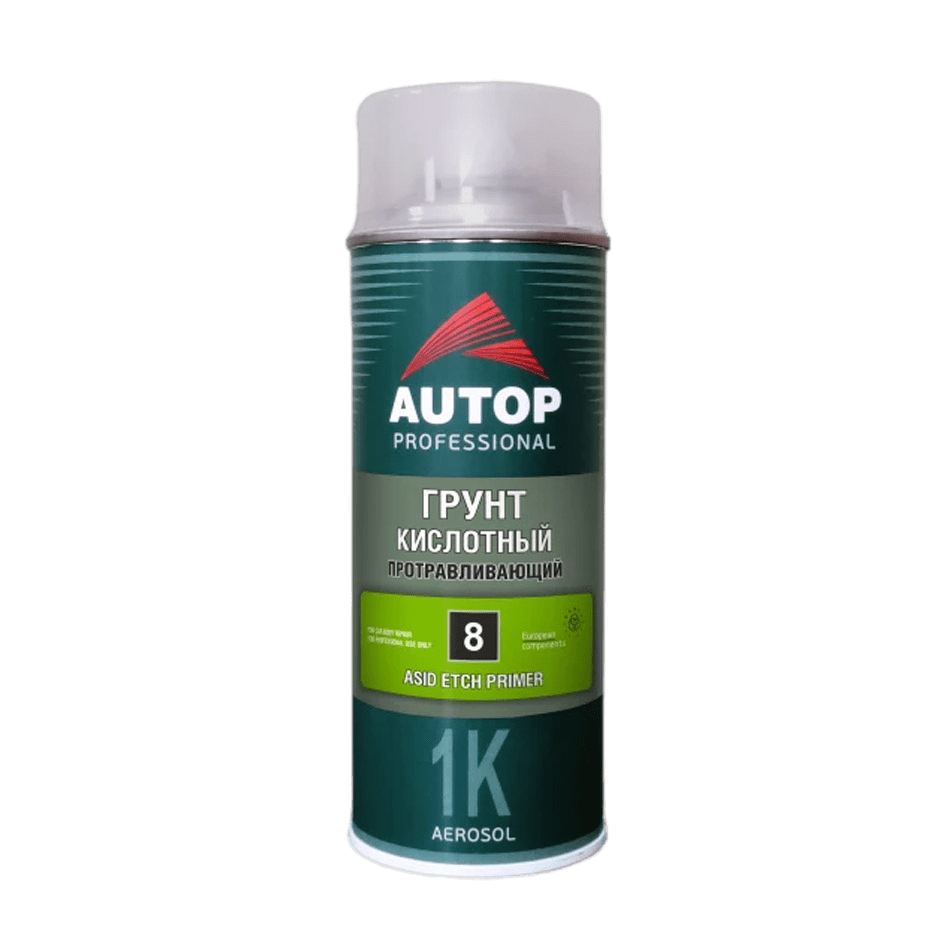 ATP-A07521 Грунт кислотный протравливающий №8 Acid Etch Primer Автоп зеленый аэр 520мл