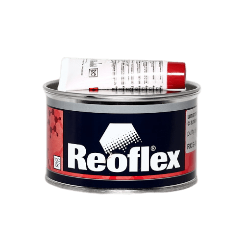 Шпатлевка REOFLEX  Alumet с алюминием 0,6кг