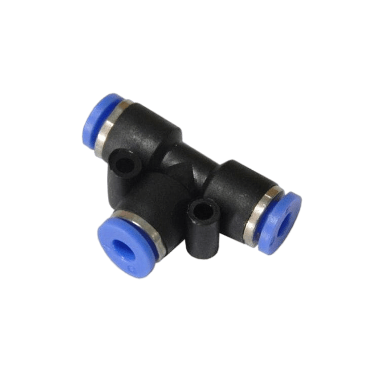 SPE06 ROCKFORCE Фитинг T-образный для пластиковых трубок 6мм