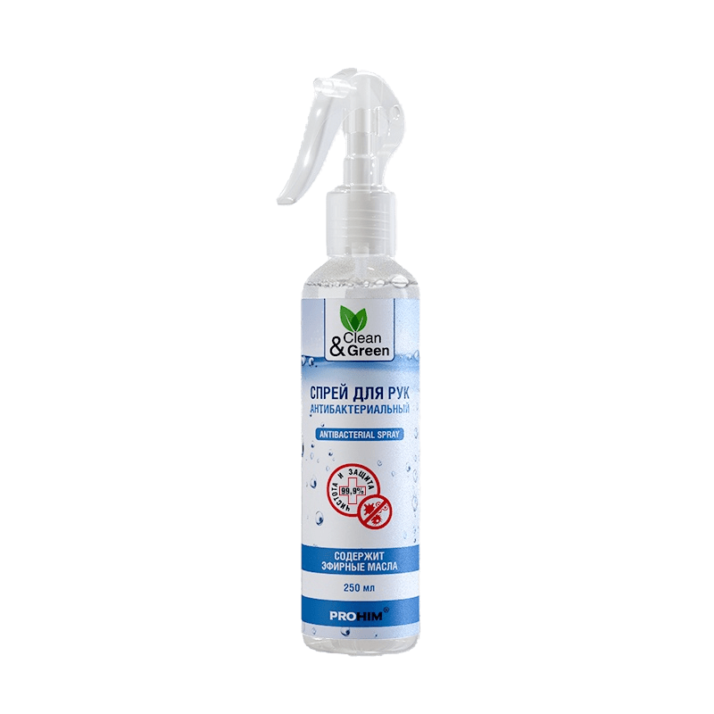 CG8002 Спрей для рук Clean&Green  250мл