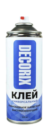 0151-03DX DECORIX Клей универсальный аэр. 520мл