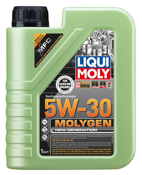 Liqui Moly 9041/9047 масло моторное Molygen New Generation 5w30 SP GF-6A HC-синтетическое 1л